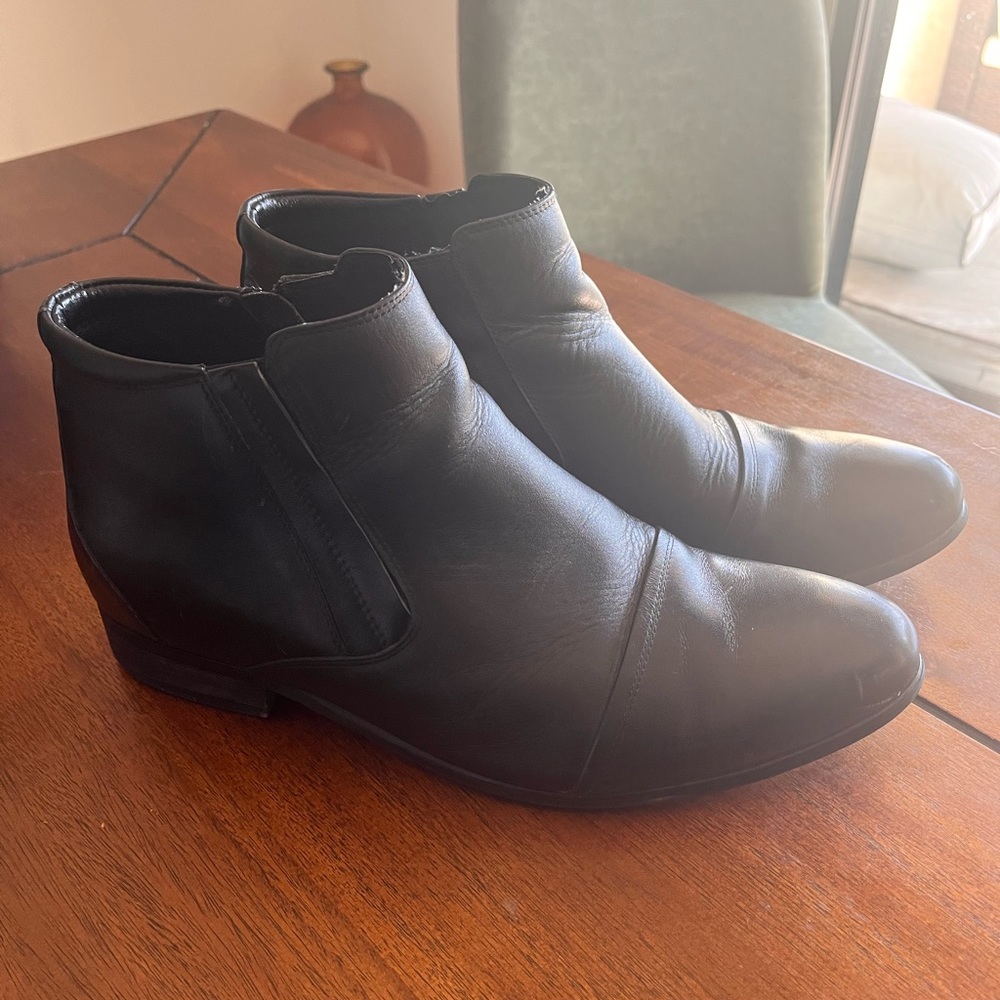 Men’s Height Increasing Black Toto Boots